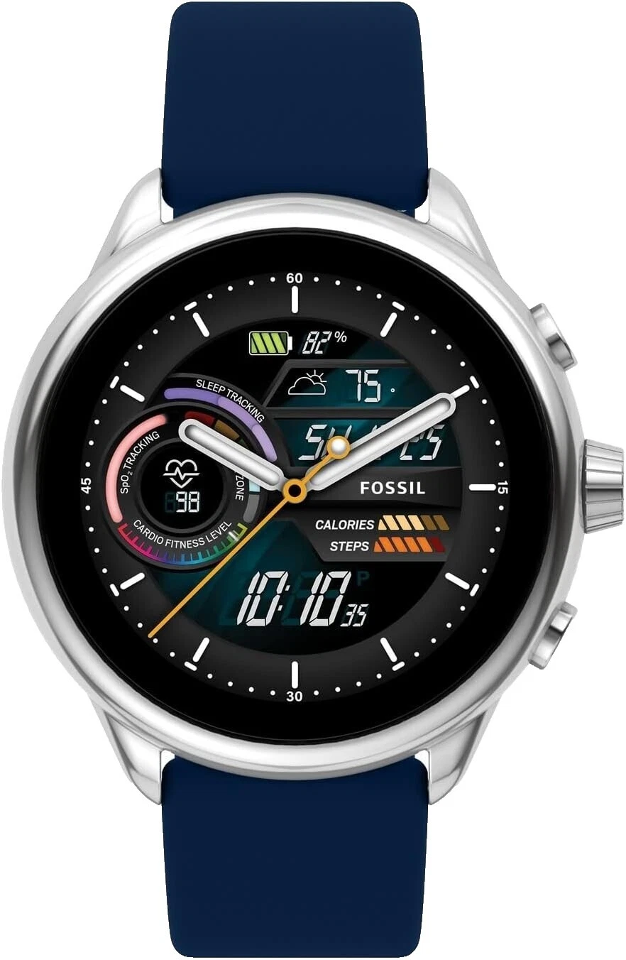 Fossil Silicone Smart Watches for Android