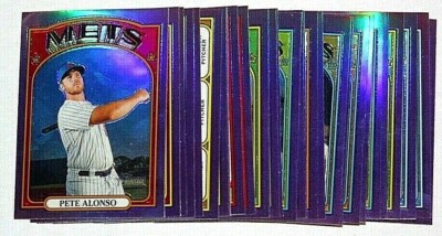 2021 Topps Heritage Purple Refractors - Pick From Drop Menu