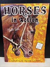 Vintage Walter T. Foster Horses In Action 174 Art Instruction Book How To Draw