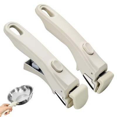 Removable Pot Handle 2PCS, Detachable Handle for Pots and Pans, Universal Com...