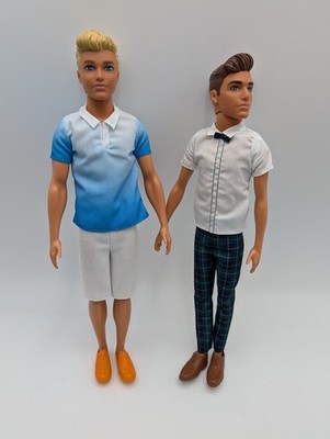 Mattel Ken Boy Doll Lot 2016 Fashionista 12 Inch