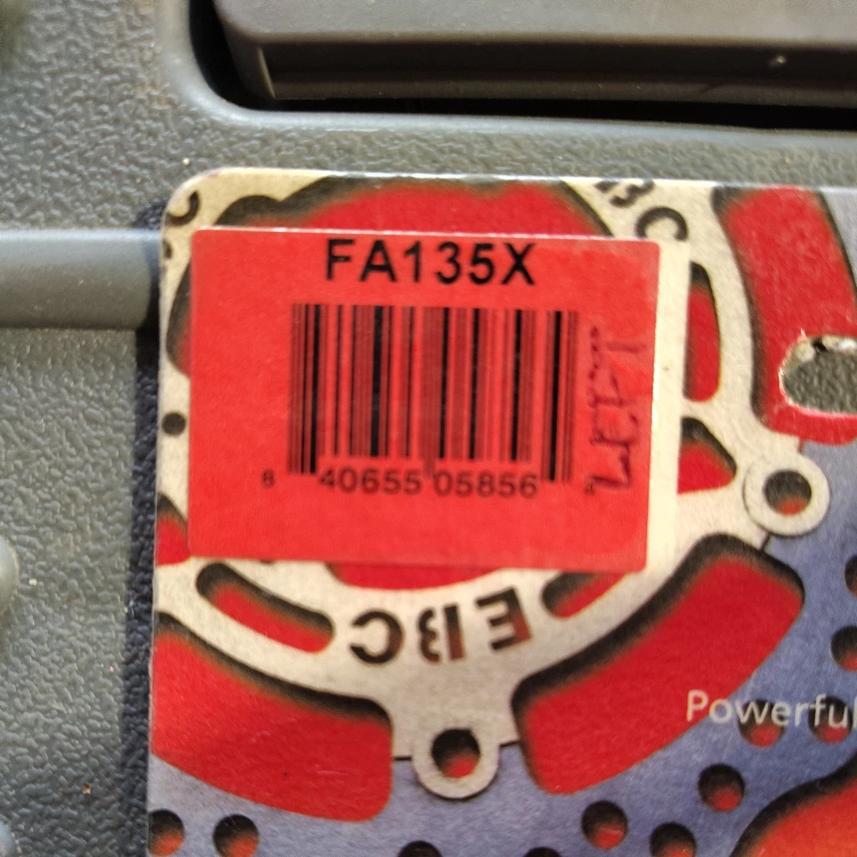 Pastillas de freno EBC Carbon X #FA135X para Kawasaki/Yamaha/Can-Am/Suzuki/CFMOTO Foto 3 de 3