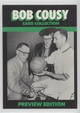 1992 Card Collection Preview Edition Bob Cousy Joseph Juliette #20 HOF 0w6