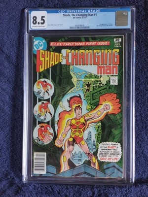 Shade the Changing Man #1 CGC Graded 8.5 1st appearance DC Comics New Slab 1977