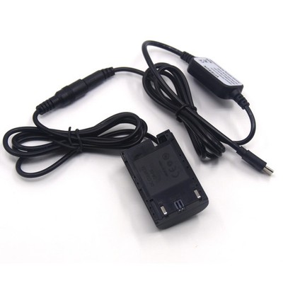 Usb C Cable Dr-E6 LpE6 Dummy Battery For Canon Eos 5d Mark Ii Iii Eos 5d2 5d3 6d