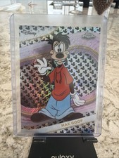 2025 Topps Chrome Disney MAX GOOF Black White Shimmer Refractor /101