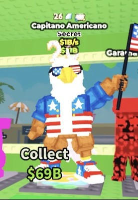 Steal A Brainrot Capitano Americano 1b