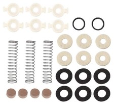 Trumpet Repair Kit include 6 Piston Valve Guides 12 Felt Washers Set of 27pcs
