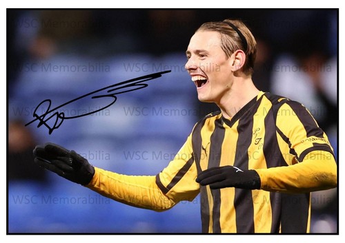 11258. Ben Waine Signed Pictures (A4 Prints) Port Vale Mansfield Plymouth NZ etc