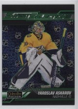 2023-24 O-Pee-Chee Platinum Green Pixel 30/35 Yaroslav Askarov #SS-15 0r35