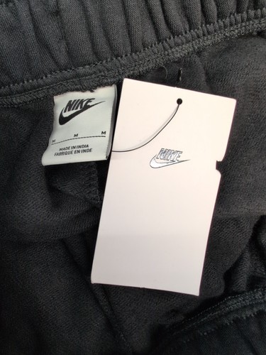 Nike Sportswear Club Fleece Mid Rise Oversized Sweatpants Women Size M Black - Picture 6 of 9