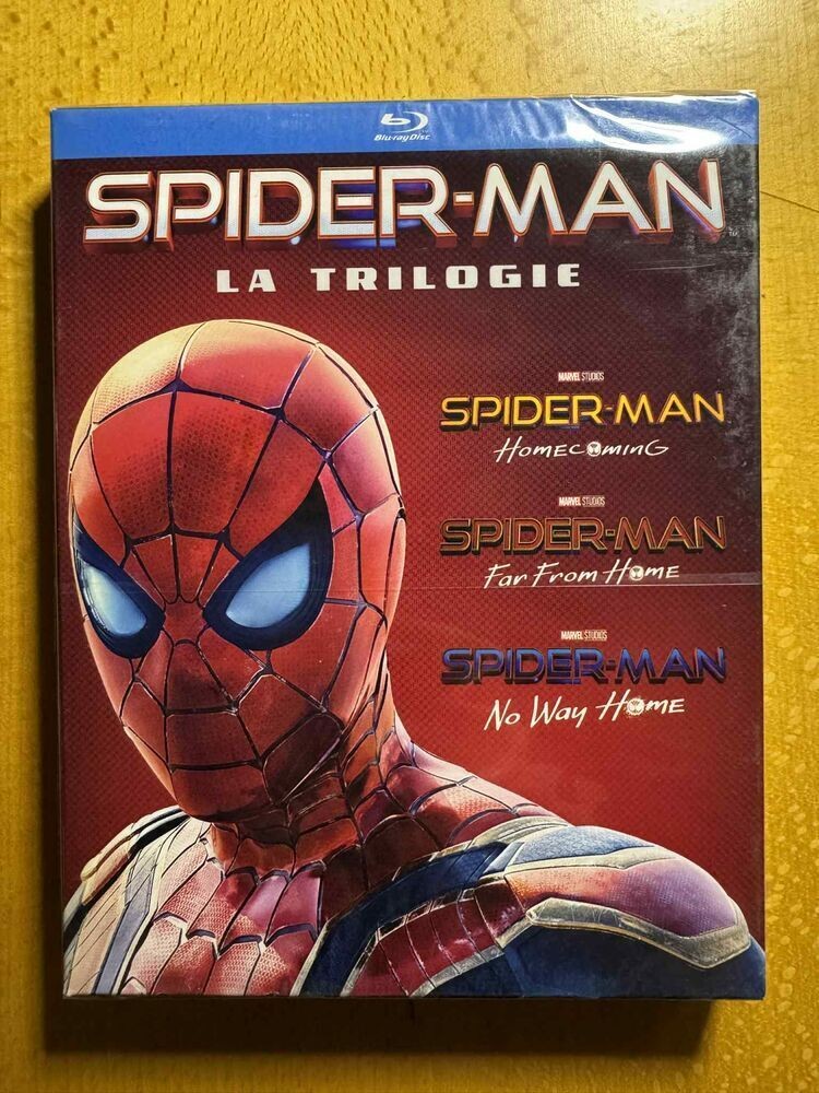 Spider-Man: Homecoming + Far From Home + No Way Home [Blu-Ray] [FR]