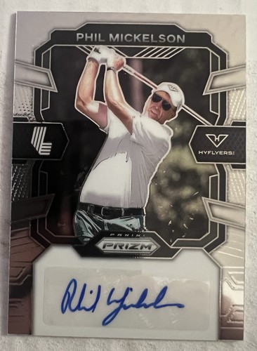 Phil Mickelson #SIG-PMI 2024 Panini Prizm LIV Signature card