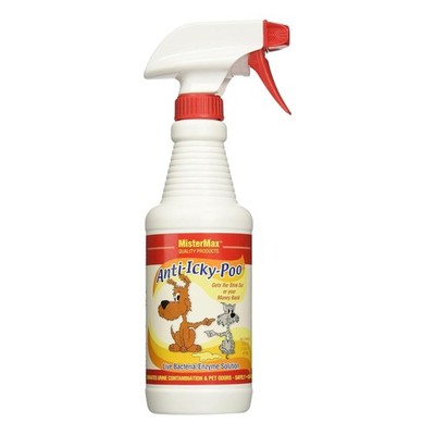 Anti Icky Poo Spray - Enzyme Cleaner & Urine Odor Remover for Pets, Animal Ur...