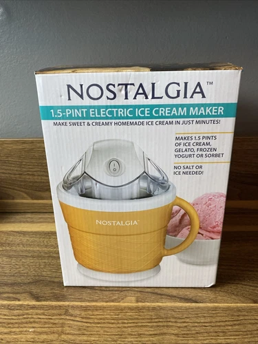 Nostalgia 1.5-Pint Electric Ice Cream Maker