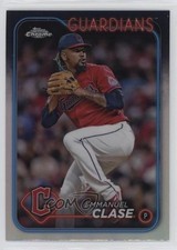 2024 Topps Chrome Refractor Emmanuel Clase #166 00gy