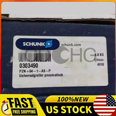 Brand New Sealed SCHUNK PZN+64-1-AS-P 0303490 Three-jaw Cylinder US Urgent Ship