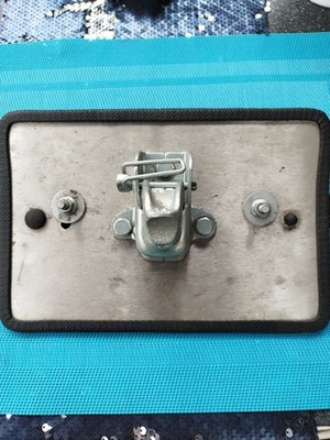 Anhängerkupplung Mofa Moped,Hemmelskamp M1 Mit Edelstahlplatte Und Halter.
