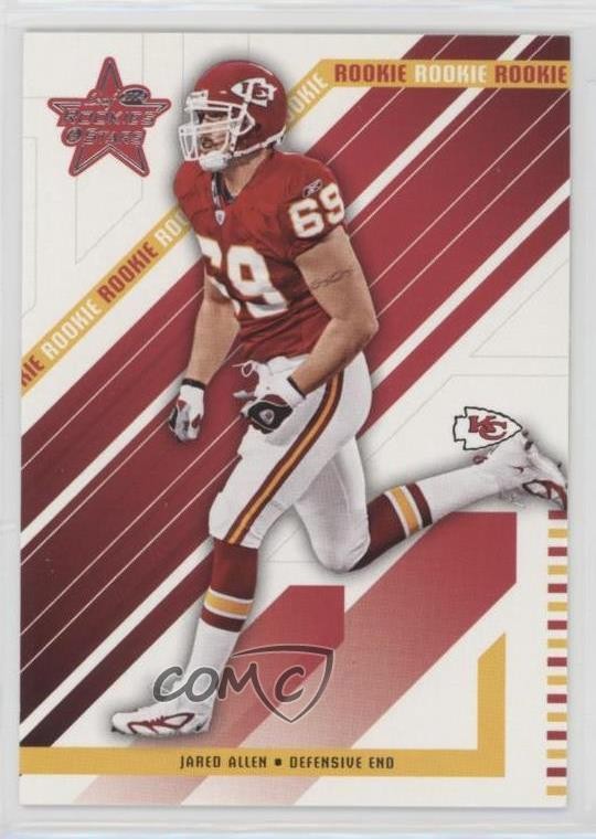 2004 Leaf Rookies & Stars Rookie Jared Allen #143 RC 4f5