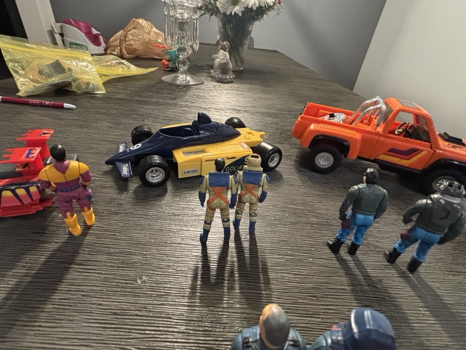 Vintage Kenner M.A.S.K Vehicles & Figures Lots WITH Masks