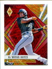 2021 Panini Chronicles - Phoenix - Ruby Wave #18 - Ke'Bryan Hayes /199⚾ RC