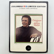Johnny Mathis - Christmas With- Restored 8 Track Tape - New Pad and Splice