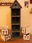 Decorative birdhouse with 4 drawers for storage — photo 9