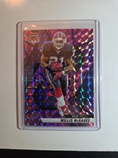 2025 Panini Mosaic Prizm Willis McGahee #53 Buffalo Bills Football Card