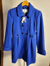 NWT BLUE OLD NAVY WOOL COAT SIZE: Small 98.00