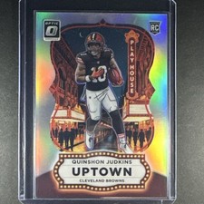 Panini 2025 Donruss Optic Football Uptown #17 Quinshon Judkins RC Browns
