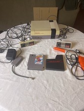 Nintendo NES-001 Console Bundle 2 Controllers Zapper Super Mario Bros 2 Tested