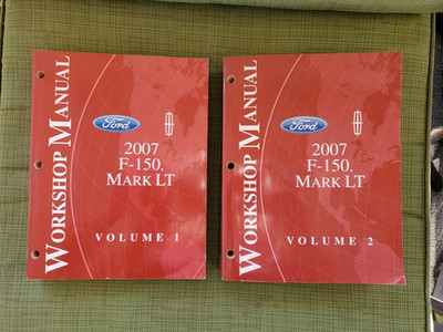 2007 Ford F-150 Lincoln Mark LT Pickup OEM Repair Service Workshop Manual Set