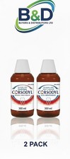 2x Corsodyl Mint Mouthwash 300ml Twin Pack - Alcohol Free Gum Treatment