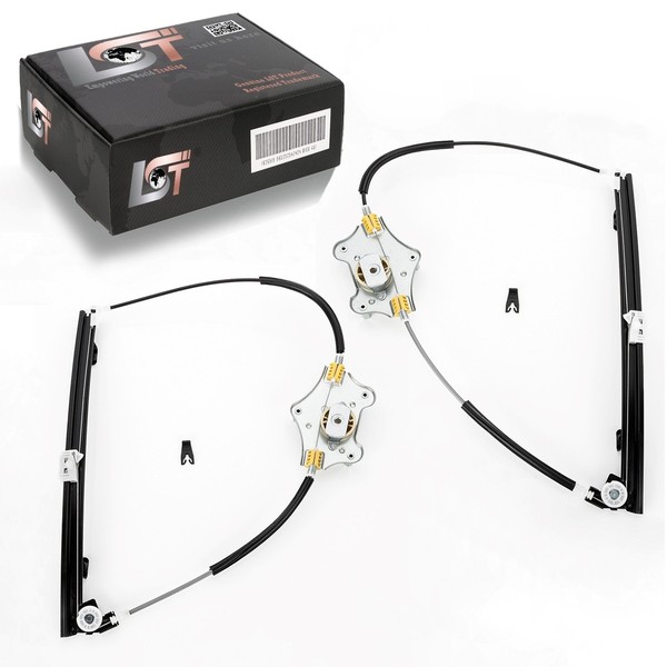 2X Elektrischer Fensterheber Vorne Links Rechts FüR Renault Clio 2 II 2/3 TüRer-image
