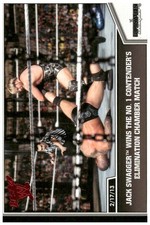 2013 Topps Best of WWE #87 Jack Swagger Wins the No. 1 Contender