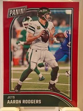 2024 Panini Black Friday Red Parallel #FB5 Aaron Rodgers Jets /125