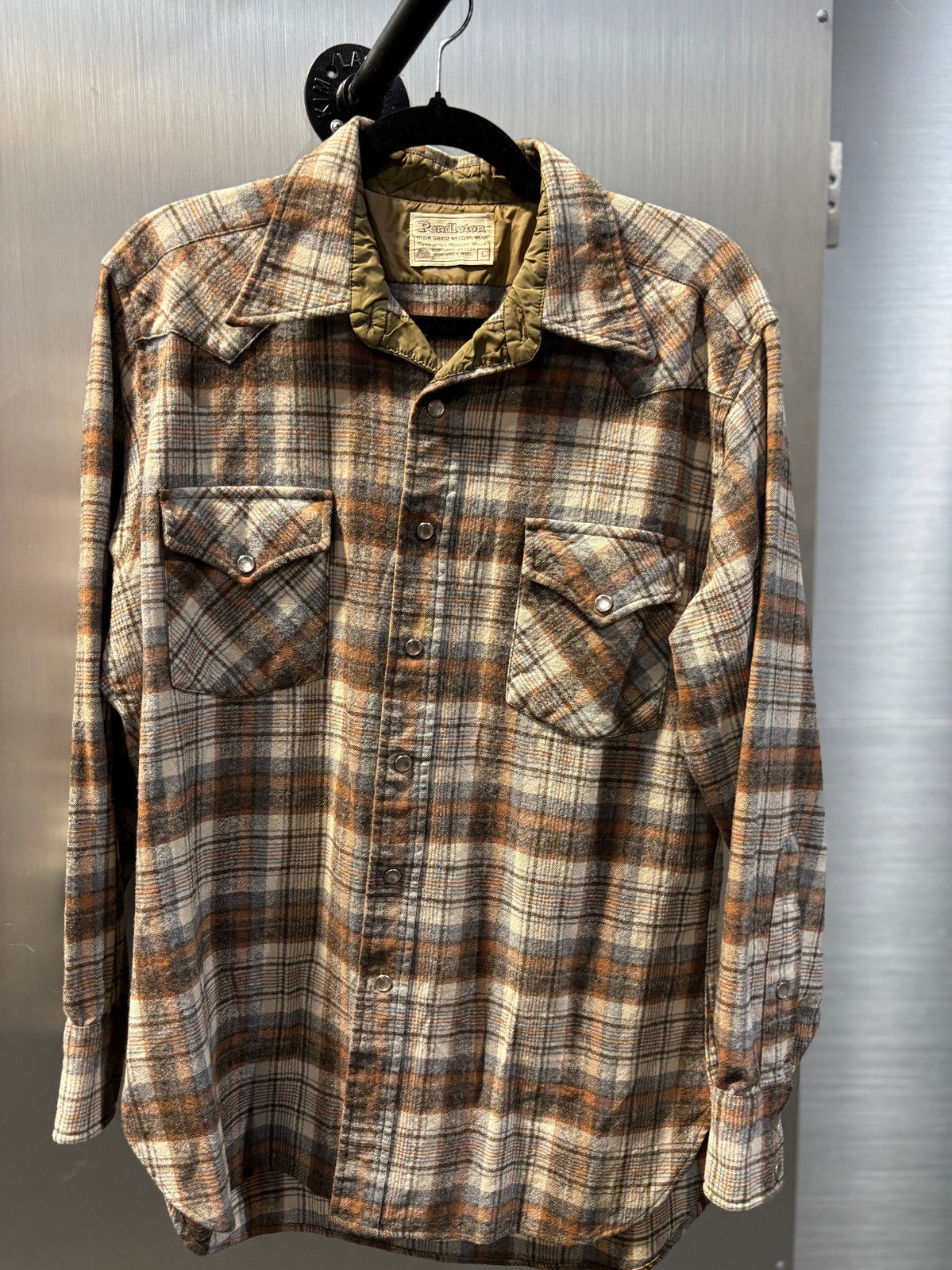 Pendleton Plaid Western Shirt - image 1