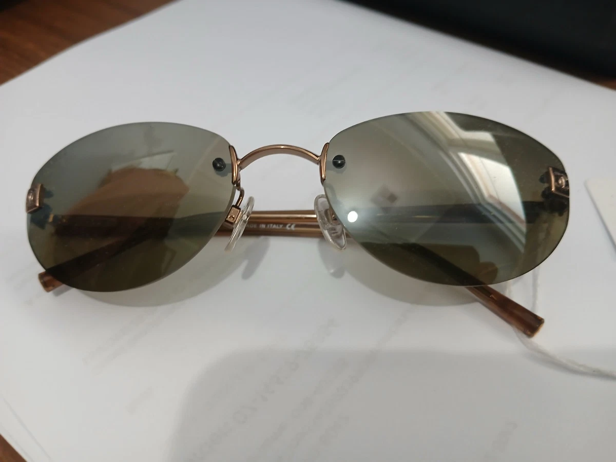 CHANEL Rimless Mirrored Sunglasses for Women for sale | eBay