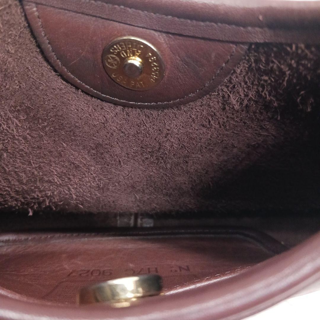 Old Coach Ergo Shoulder Bag 9027 Leather Brown image 9