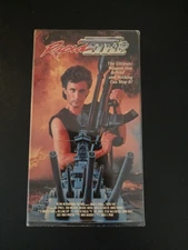 RAPID FIRE (1989) Rare AIP VHS David A. Prior & Joe Spinell Sleaze Untested