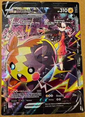 Morpeko V-Union SWSH 287 288 289 290 Mary - Promo - DE - NM - Pokemon TCG
