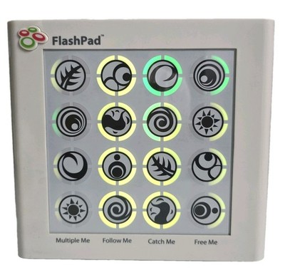 FlashPad Electronic Memory Strategy Game Dekko Toys 2007 Tested Working Lights
