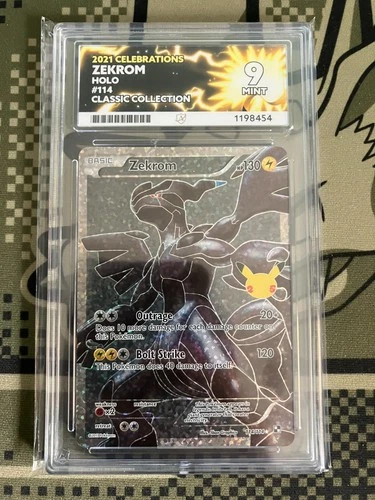 Pokemon TCG - Zekrom 114 & Reshiram 113 - 25th Classic Collection - Both ACE 9