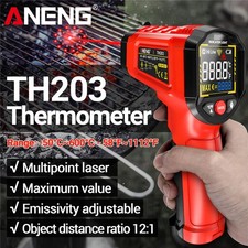 Infrared Thermometer LCD Digital Non-contact Laser IR Temperature Gun Temp Meter