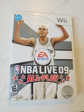 NBA Live 09: All-Play Nintendo Wii 2008 Complete with Manual
