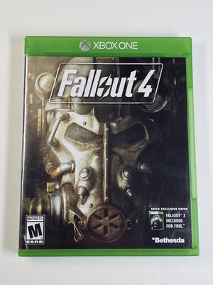 Fallout 4 CIB (Microsoft Xbox One, 2015) Complete In Box With Manual, Tested