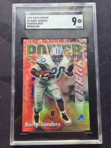 1998 Barry Sanders [Refractor] #2