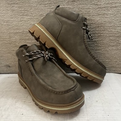 Lugz Men's Fringe Moc Toe Boot Mushroom Gum Cream MFRGD-2396 Men's 10 US 44 EUR
