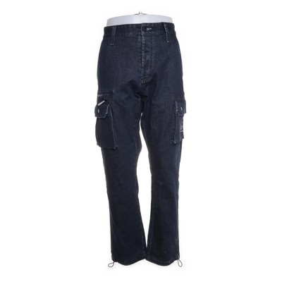 Denham, Cargohose, Größe: 34, Blau, Einfarbig, Herren -xA9