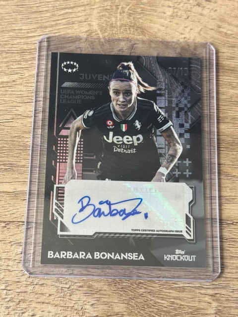 Topps© UWCL Women’s Knockout 2025/26 ● Barbara Bonansea /10 Auto ● Juventus